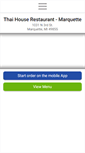 Mobile Screenshot of marquettethaihouse.com